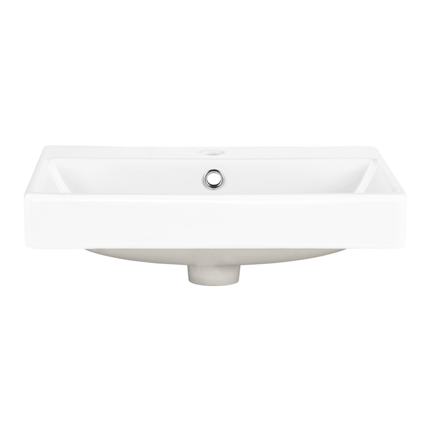 COMAD UN-RITA-GW-60 - Aufsatzwaschbecken RITA 60x40 cm Keramik/glänzend weiß