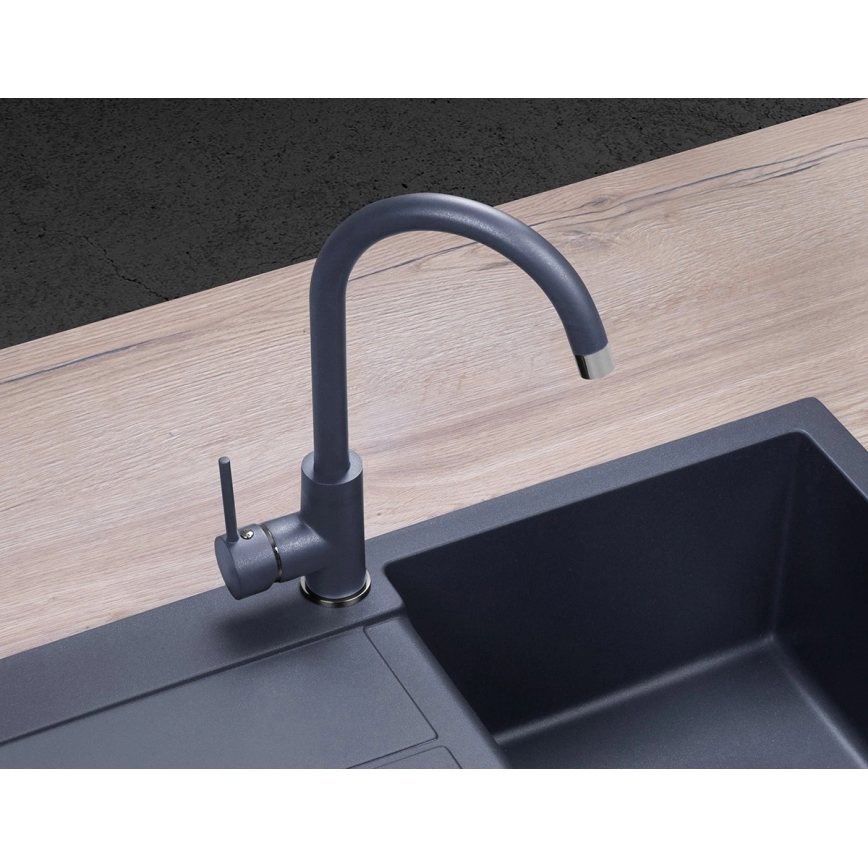 Concept BDG3334DG - Spültischarmatur 33,5 cm Granit/Dunkelgrau