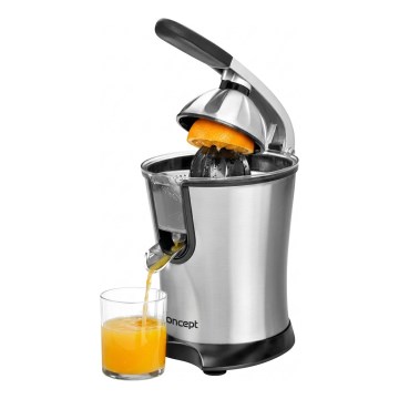 Concept CE3520 - Hebelpresse für Zitrusfrüchte, 0,75 l, 160W/230V, Edelstahl