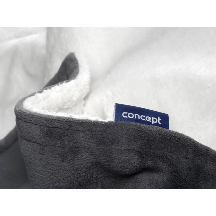 Concept DV7420 - Elektrische Heizdecke 160W/230V 180x130 cm grau/weiß