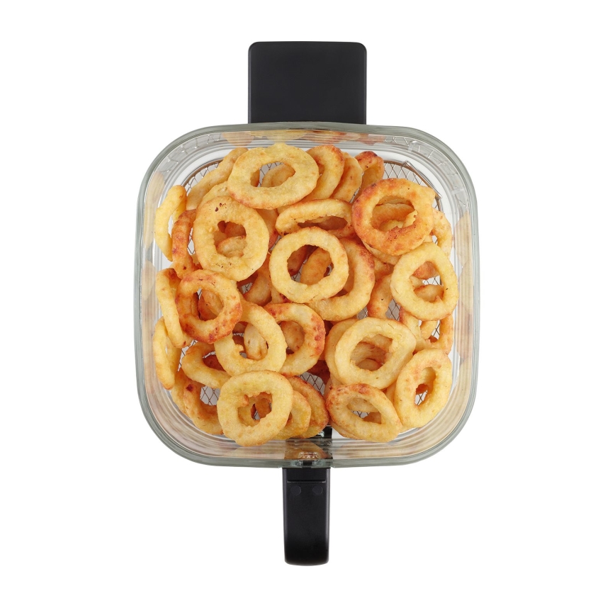 Concept FR5500 - Heißluftfritteuse GLASS & FAST 5,5 l 1200W/230V schwarz