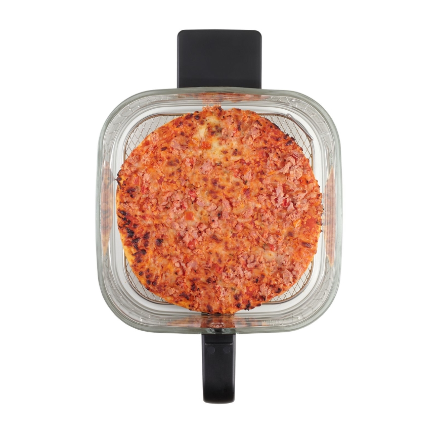 Concept FR5500 - Heißluftfritteuse GLASS & FAST 5,5 l 1200W/230V schwarz