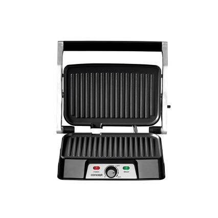 Concept ge2005 - Kontaktgrill 1500W/230V Edelstahl/schwarz