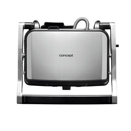 Concept ge2005 - Kontaktgrill 1500W/230V Edelstahl/schwarz