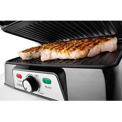Concept ge2005 - Kontaktgrill 1500W/230V Edelstahl/schwarz