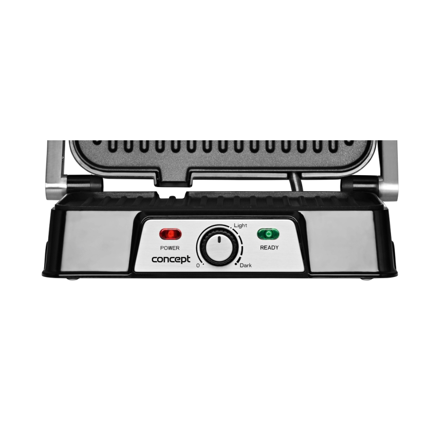 Concept ge2005 - Kontaktgrill 1500W/230V Edelstahl/schwarz