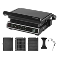 Concept ge3550 - Kontaktgrill mit Temperatursensor 2000W/230V schwarz