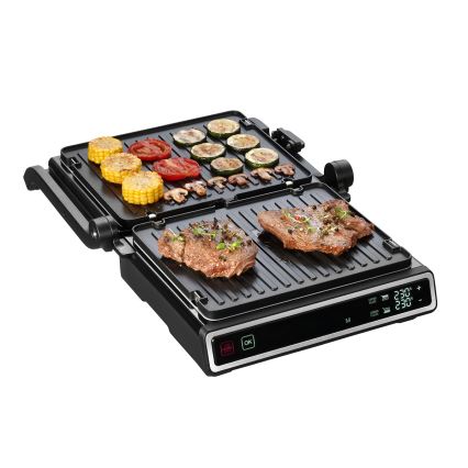 Concept ge3550 - Kontaktgrill mit Temperatursensor 2000W/230V schwarz