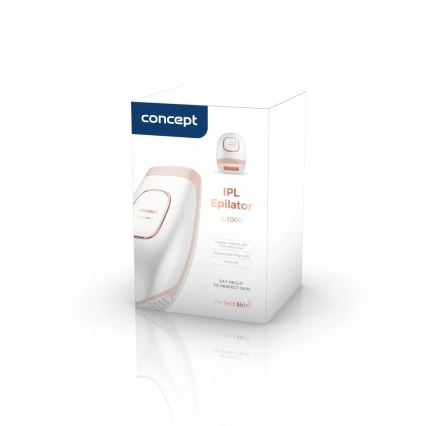 Concept IL3000 - IPL-Haarentferner PERFECT SKIN 36W/230V weiß/Roségold