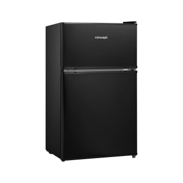 Concept LFT2047bcN - Kühlschrank mit Gefrierfach 87 l, schwarz