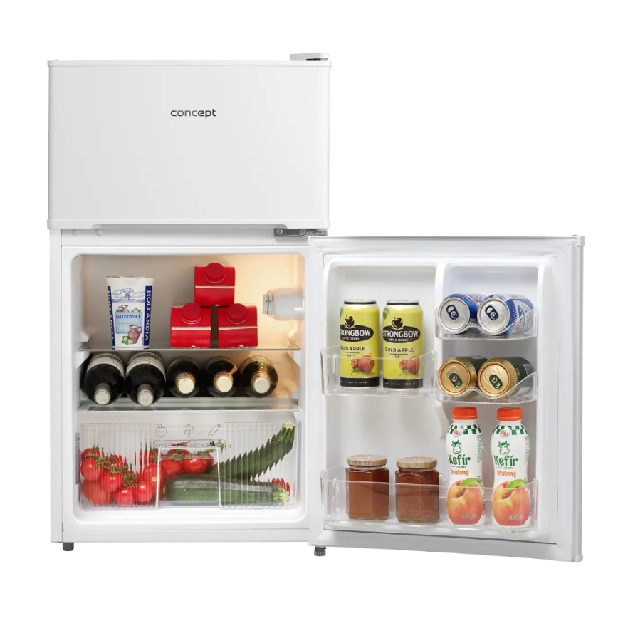Concept LFT2047whN - Kühlschrank mit Gefrierfach 87 l weiß