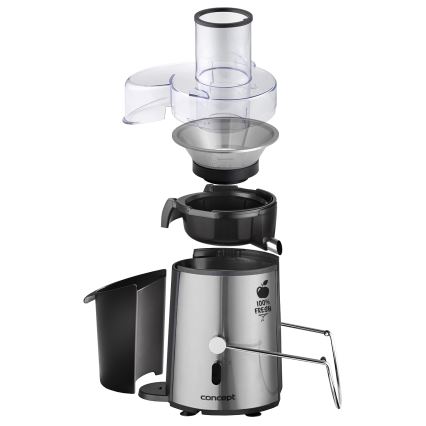 Concept LO7026 - Zentrifugalentsafter 1000W/230V schwarz/Edelstahl