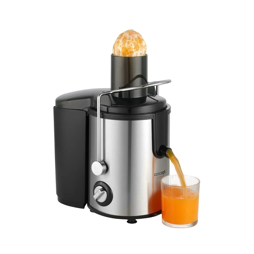 Concept LO7095 - Zentrifugalentsafter 1000W/230V Schwarz/Edelstahl