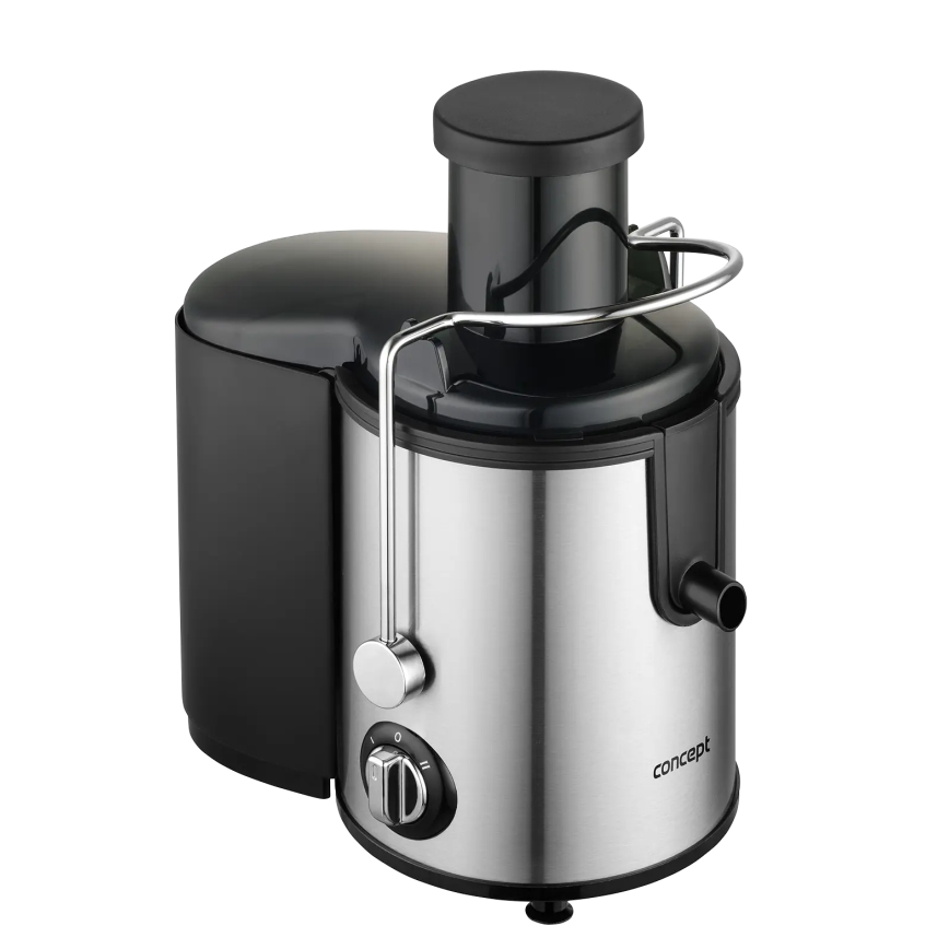Concept LO7095 - Zentrifugalentsafter 1000W/230V Schwarz/Edelstahl