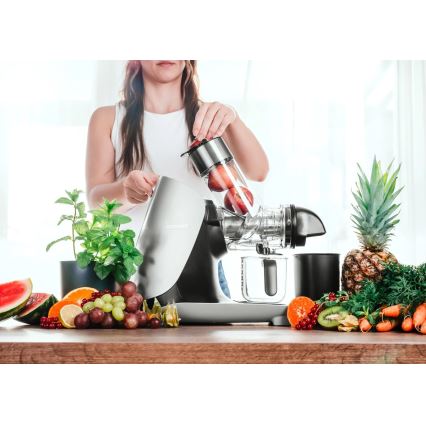 Concept LO7250 - Horizontaler Schneckenentsafter 200 W/230 V schwarz/Edelstahl
