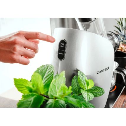 Concept LO7250 - Horizontaler Schneckenentsafter 200 W/230 V schwarz/Edelstahl