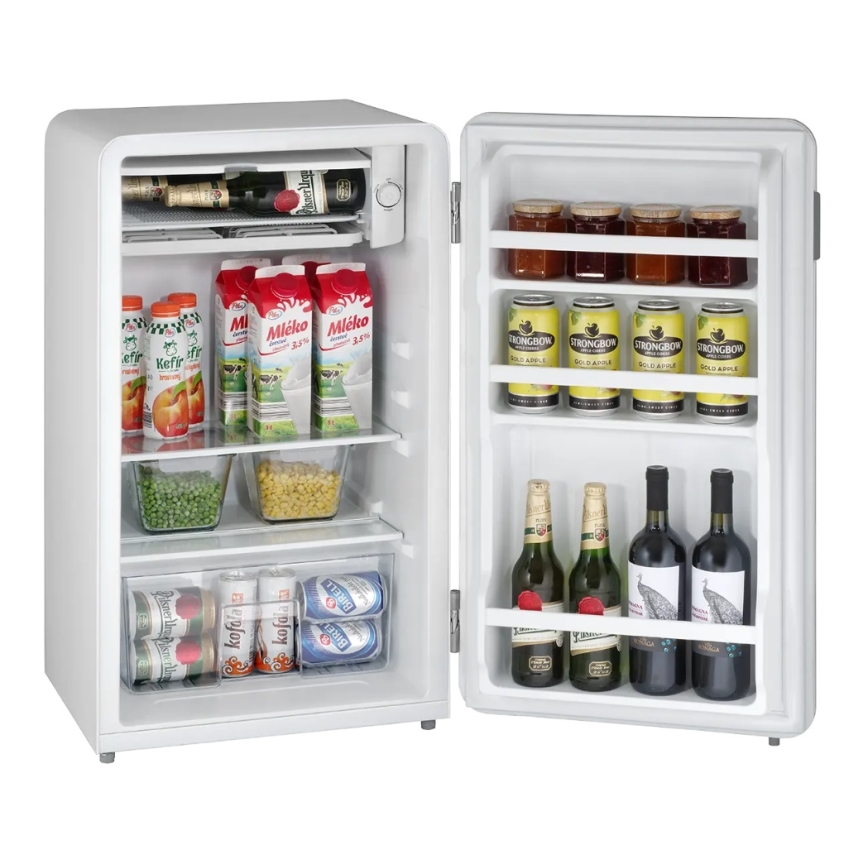 Concept LTR3047whN - Retro-Kühlschrank 93 l weiß