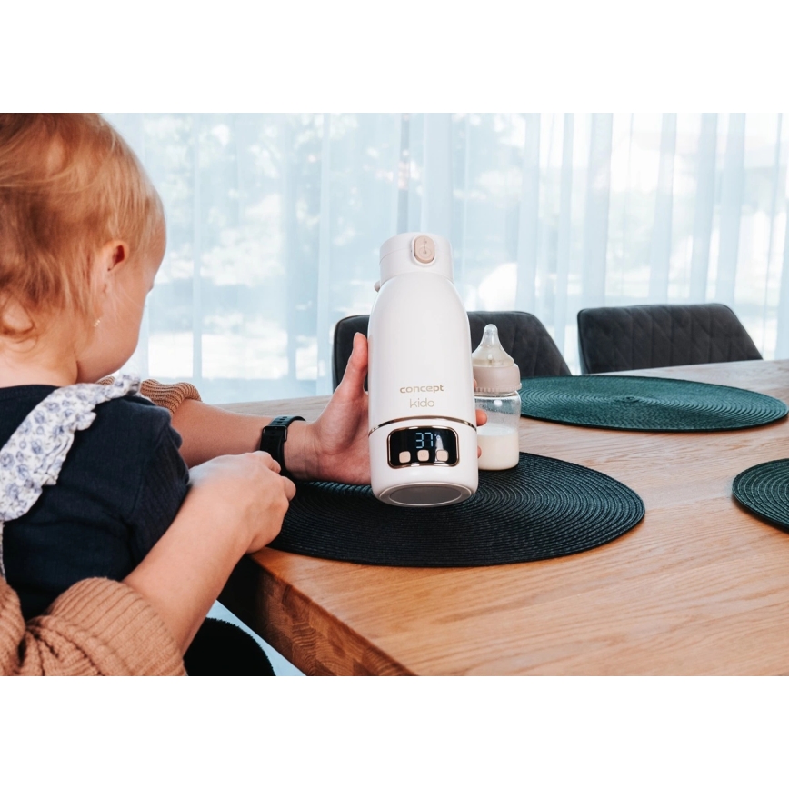 Concept OC4000 - Reise-Flaschenwärmer für Wasser und Milch KIDO 500 ml 36W/7,4V 5000 mAh beige