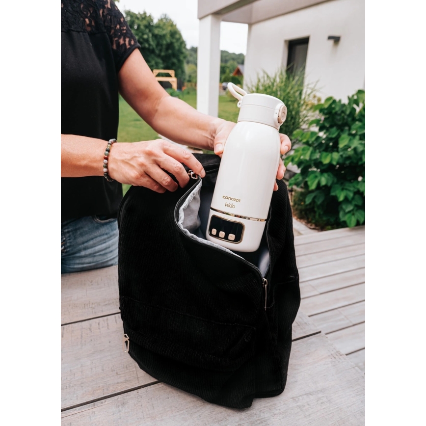 Concept OC4000 - Reise-Flaschenwärmer für Wasser und Milch KIDO 500 ml 36W/7,4V 5000 mAh beige