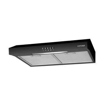 Concept OPP1250bc - Unterbau-Dunstabzugshaube 50 cm schwarz
