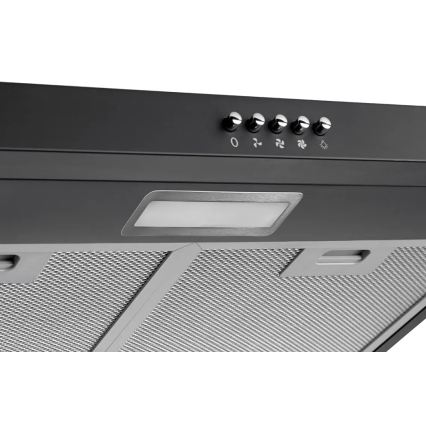 Concept OPP1250bc - Unterbau-Dunstabzugshaube 50 cm schwarz