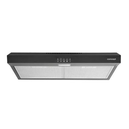Concept OPP1250bc - Unterbau-Dunstabzugshaube 50 cm schwarz