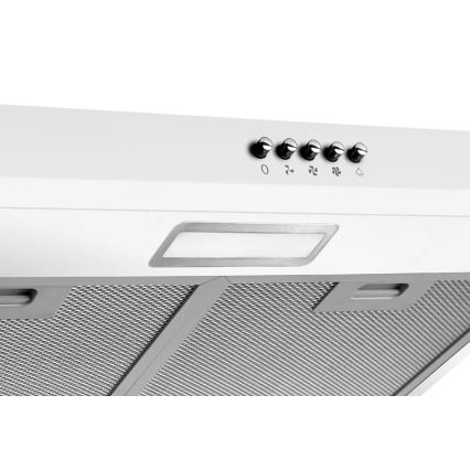 Concept OPP1250wh - Unterbau-Dunstabzugshaube 50 cm weiß