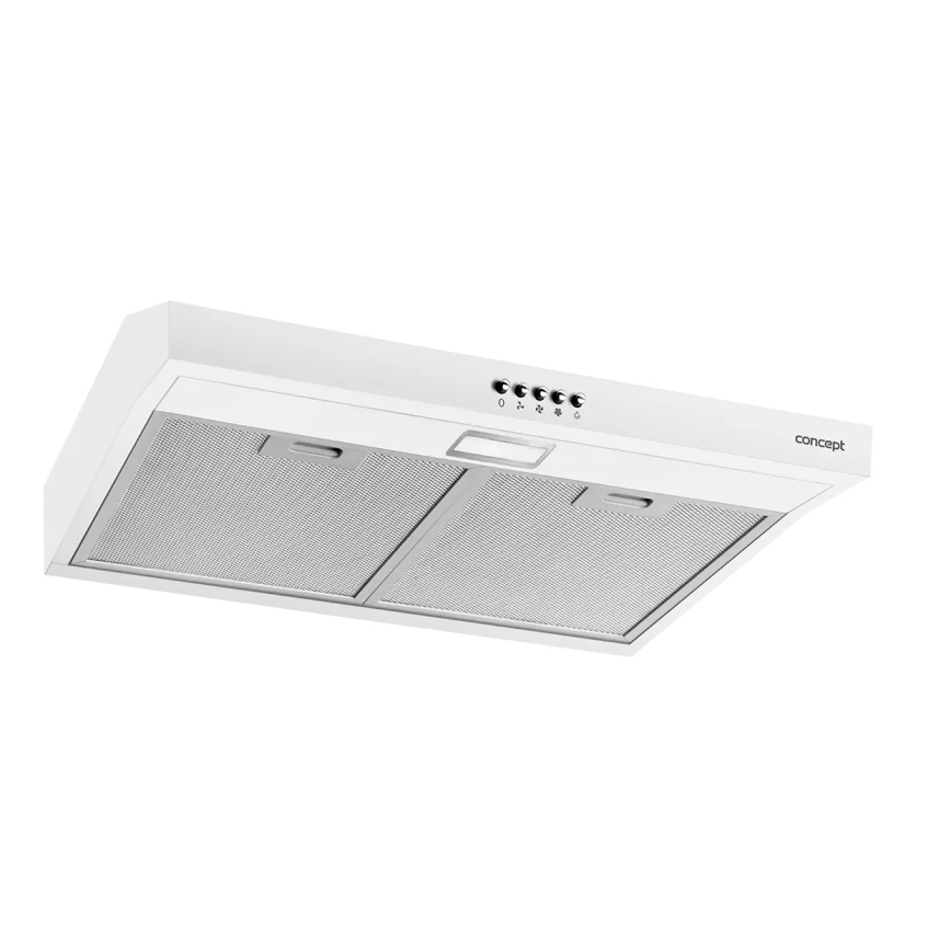 Concept OPP1250wh - Unterbau-Dunstabzugshaube 50 cm weiß