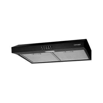 Concept OPP1260bc - Unterbau-Dunstabzugshaube 59,5 cm schwarz