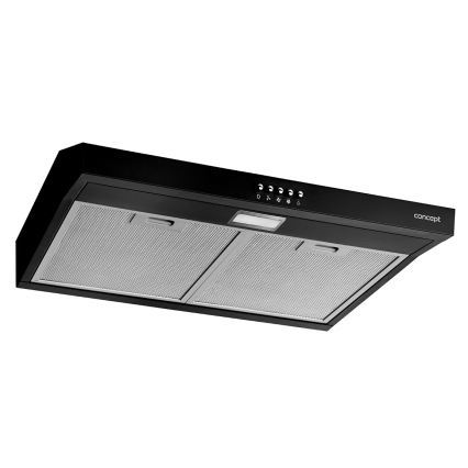 Concept OPP1260bc - Unterbau-Dunstabzugshaube 59,5 cm schwarz
