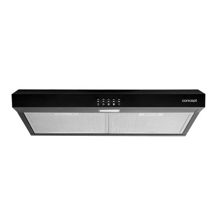 Concept OPP1260bc - Unterbau-Dunstabzugshaube 59,5 cm schwarz
