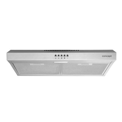 Concept OPP1260ss - Unterbau-Dunstabzugshaube, 59,5 cm, Edelstahl