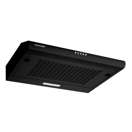 Concept OPP1360bc - Unterbau-Dunstabzugshaube 60 cm schwarz
