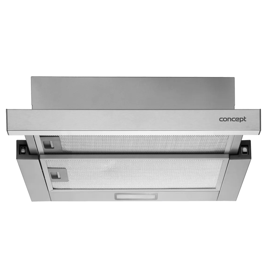 Concept OPV3150 - Ausziehbare Dunstabzugshaube 49,5 cm, Edelstahl