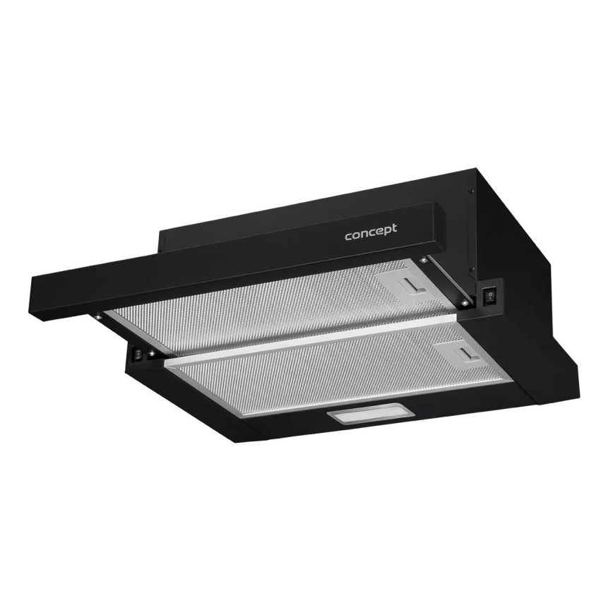 Concept OPV3150bc - Ausziehbare Dunstabzugshaube 49,5 cm schwarz