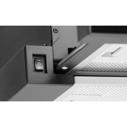 Concept OPV3560bc - Herausziehbare Dunstabzugshaube 59,5 cm, schwarz