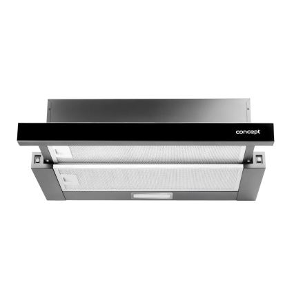 Concept OPV3560bc - Herausziehbare Dunstabzugshaube 59,5 cm, schwarz