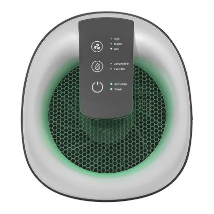 Concept OV1210 - Luftentfeuchter und Luftreiniger PERFECT AIR 1 l 45W/230V schwarz