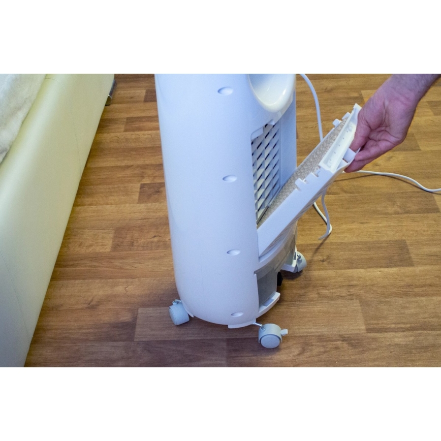 Concept OV5220 - Multifunktionaler mobiler Luftkühler 4-in-1 5 l 80 W/230 V weiß + Fernbedienung