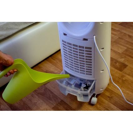 Concept OV5220 - Multifunktionaler mobiler Luftkühler 4-in-1 5 l 80 W/230 V weiß + Fernbedienung