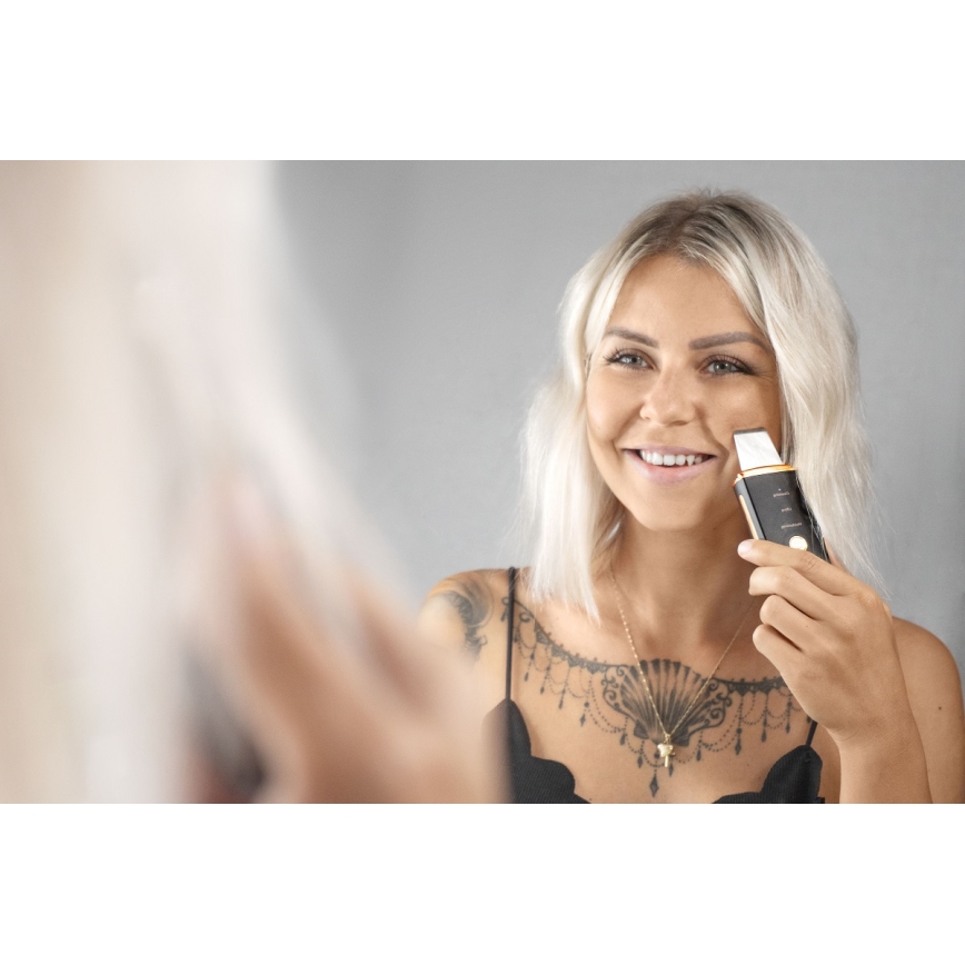 Concept PO2060 - Kosmetik-Ultraschallspatel PERFECT SKIN 3,5W/5V USB 500 mAh IPX6 schwarz
