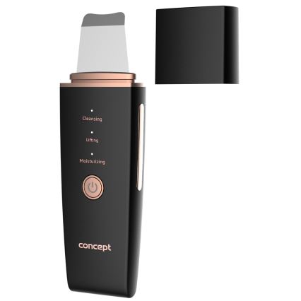 Concept PO2060 - Kosmetik-Ultraschallspatel PERFECT SKIN 3,5W/5V USB 500 mAh IPX6 schwarz