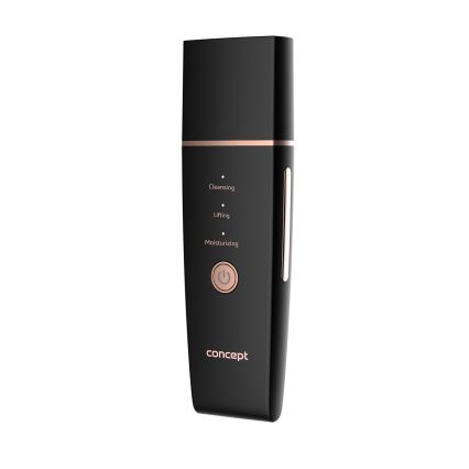 Concept PO2060 - Kosmetik-Ultraschallspatel PERFECT SKIN 3,5W/5V USB 500 mAh IPX6 schwarz