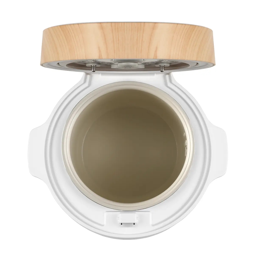 Concept RE3030 - Digitaler Reiskocher 2-in-1 380W/230V 1,5 l weiß/Holzdekor