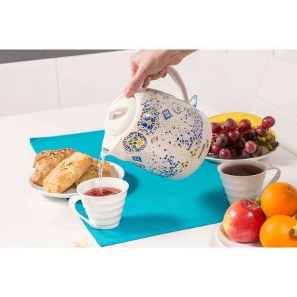 Concept RK0020 - Bunter Keramik-Wasserkocher 1,5 l 1350W/230V