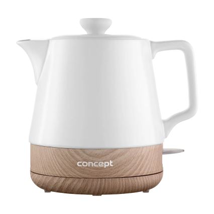 Concept RK0060 - Wasserkocher 1 l 1000 W/230 V weiß/Keramik