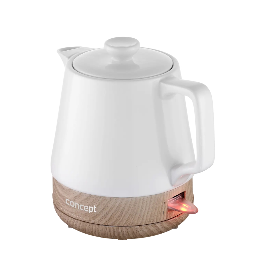 Concept RK0060 - Wasserkocher 1 l 1000 W/230 V weiß/Keramik