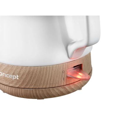 Concept RK0060 - Wasserkocher 1 l 1000 W/230 V weiß/Keramik