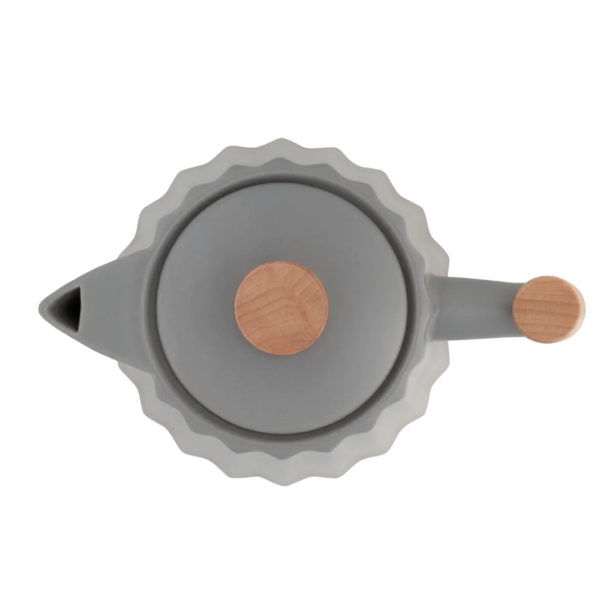 Concept RK0092 - Wasserkocher 1,5 l, 1500 W/230 V, dunkelgrau/Holzdekor/Keramik