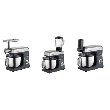 Concept RM6000 - Küchenmaschine mit Planetenrührwerk DOUGH EXPERT 1900 W/230 V anthrazit/edelstahl